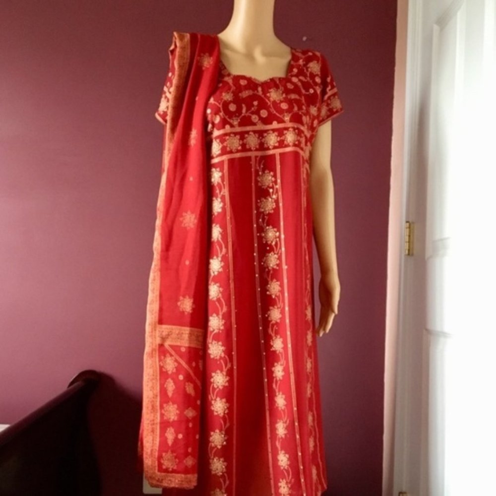 3Pc Fancy Indian Churidar / Salwar Kameez